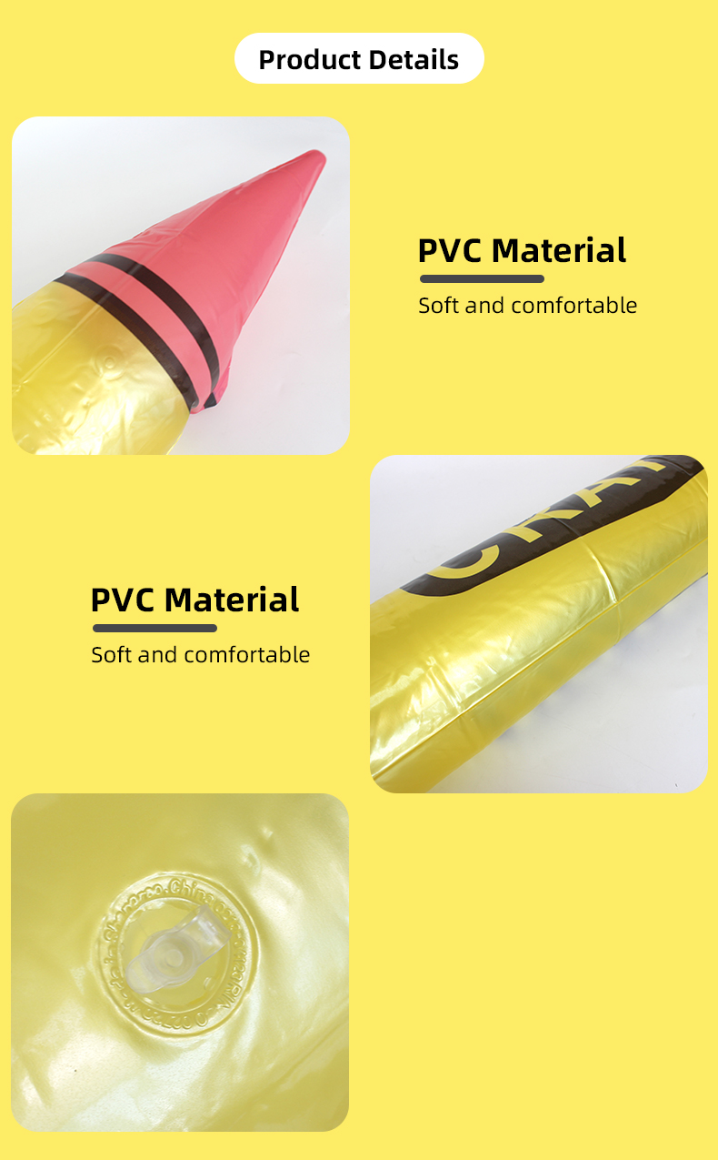 Надувная восковая пастель (Inflatable Crayon)