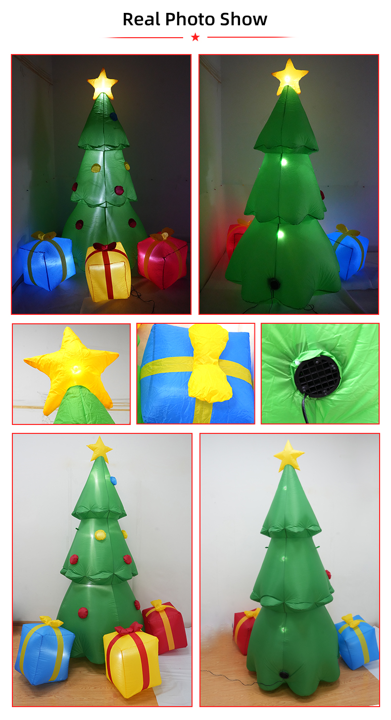 Подарочная надувная модель “Новогодняя ёлка”