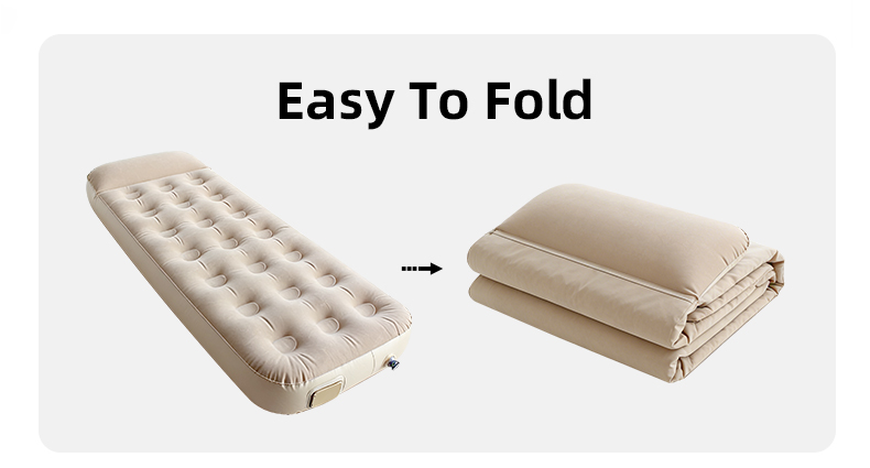 Надувной матрас для отдыха на природе