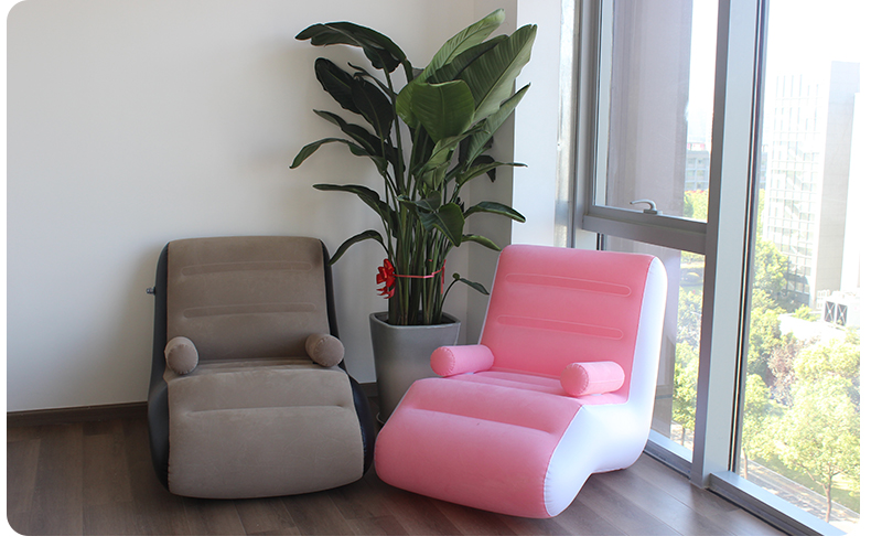 Надувное кресло-шезлонг