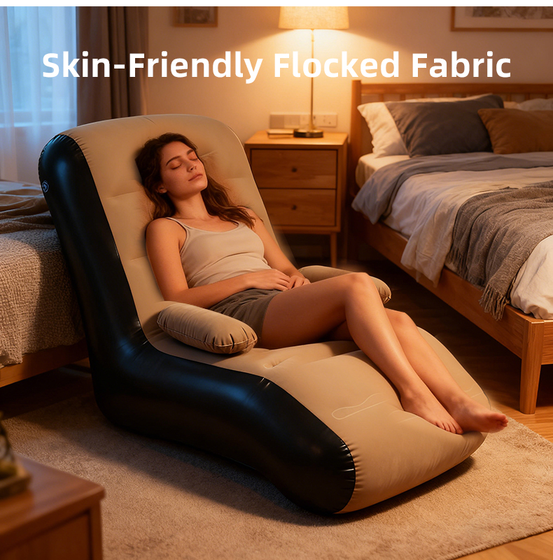 Надувной диван-шезлонг (самонадувающийся)