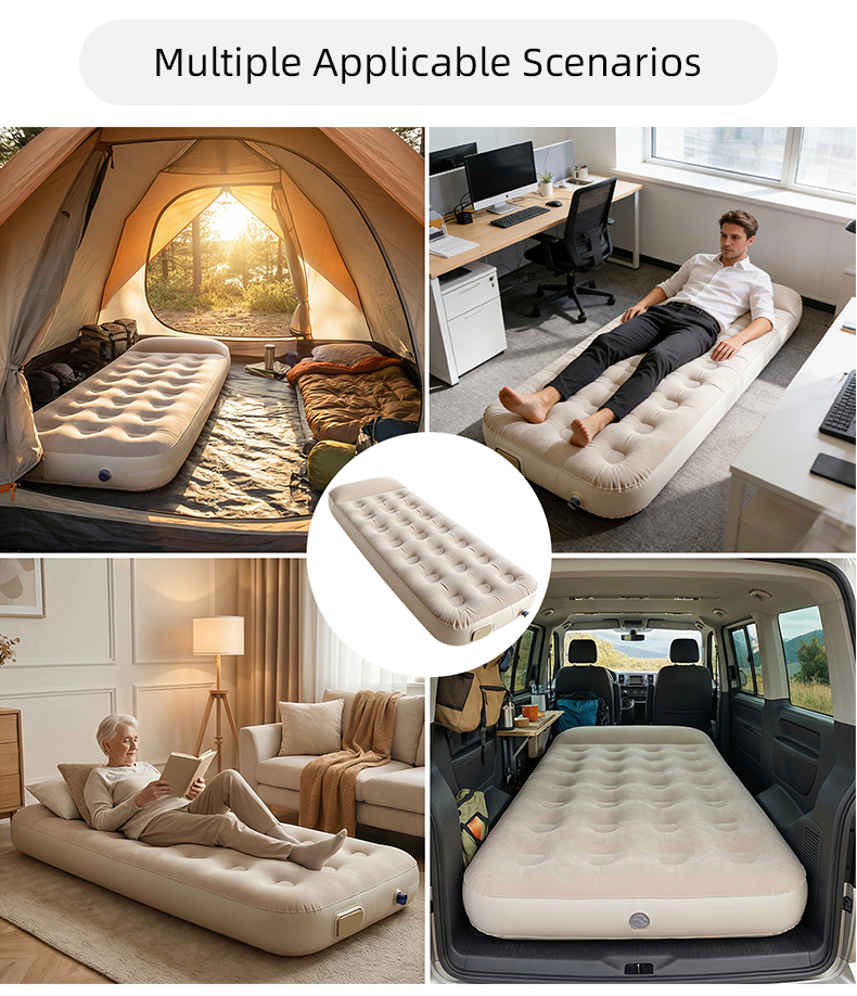 Надувной матрас для отдыха на природе