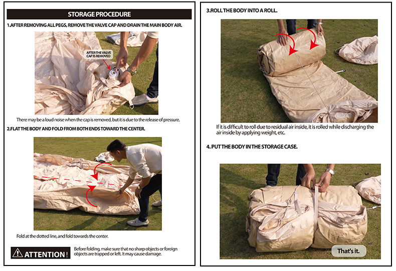 4-метровая палатка бежево-зеленого цвета из оксфордской ткани