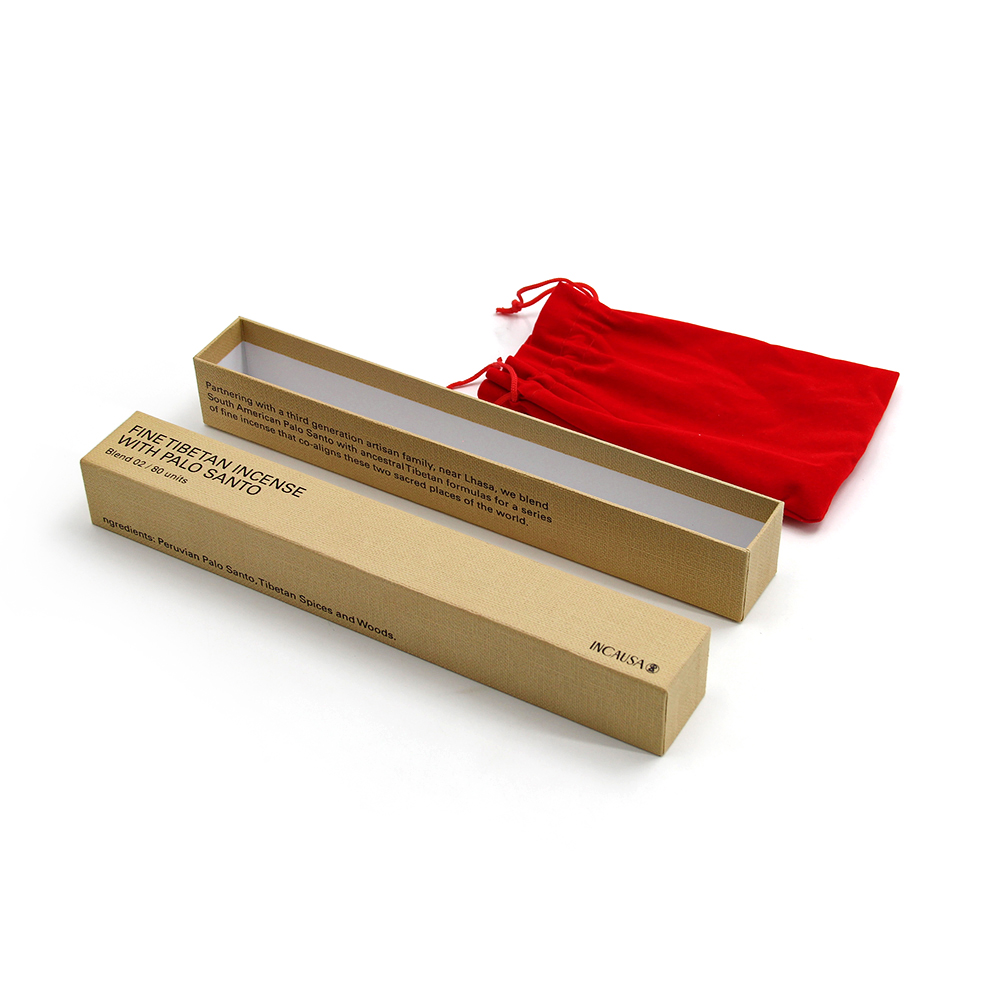 Китай Пустая подарочная упаковка для ароматических палочек. Бумажная крышка и дно коробки с индивидуальным логотипом. - Гуанчжоуское ООО по печатанию “И Сэнь”