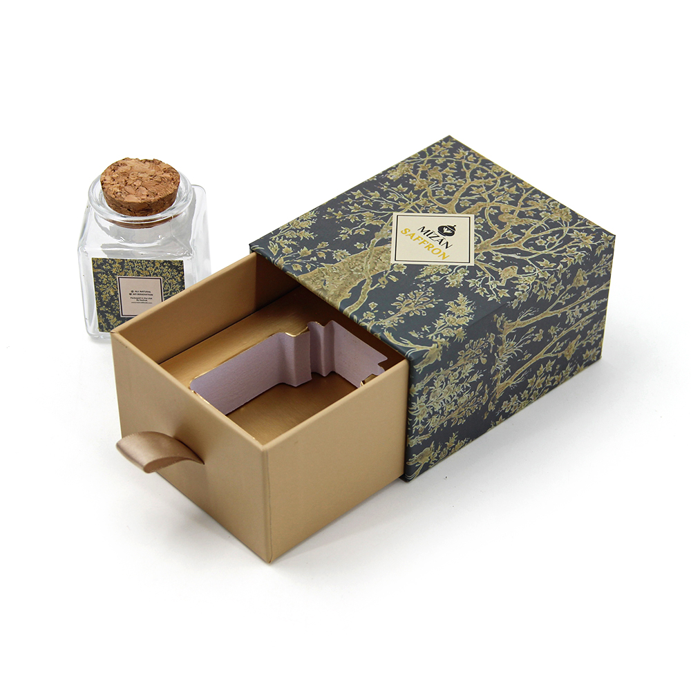 Китай Экологичные бумажные упаковочные коробки с выдвижными ящиками для косметики и эфирных масел с индивидуальной печатью. - Гуанчжоуское ООО по печатанию “И Сэнь”