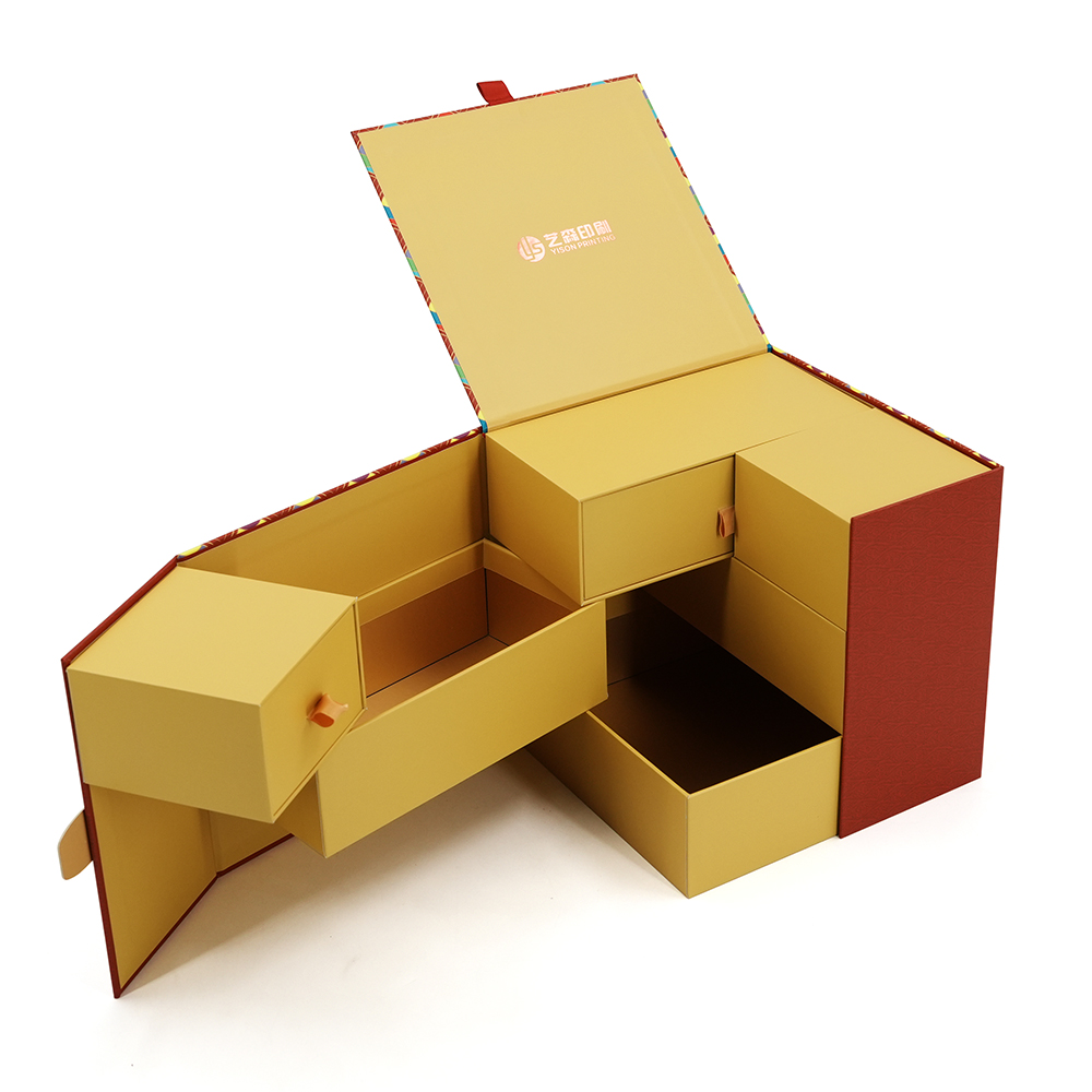 Китай Новый дизайн квадратной бумажной коробки, высококачественная специальная упаковка для ювелирных изделий, индивидуальная роскошная упаковка для ювелирных изделий с логотипом - Гуанчжоуское ООО по печатанию “И Сэнь”