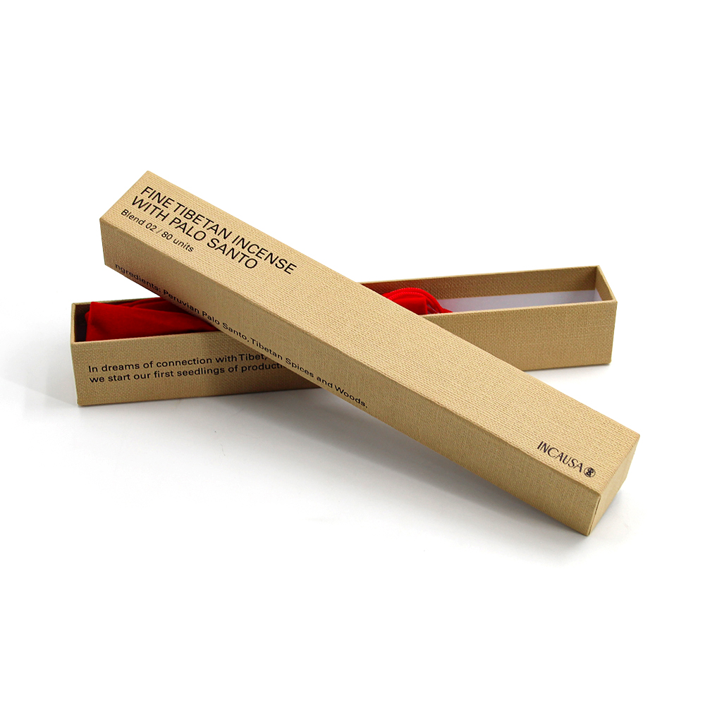 Китай Пустая подарочная упаковка для ароматических палочек. Бумажная крышка и дно коробки с индивидуальным логотипом. - Гуанчжоуское ООО по печатанию “И Сэнь”