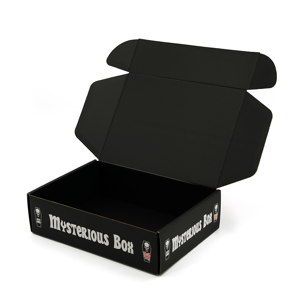 Китай Упаковка для пустых бумажных коробок Mystery Box. Экологичная гофрированная транспортная коробка для бизнеса. - Гуанчжоуское ООО по печатанию “И Сэнь”