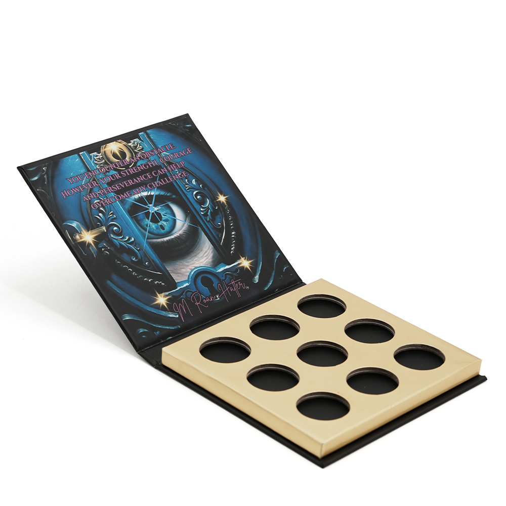 Китай Футляр для матовых теней для век из картона с индивидуальным логотипом и многоразовой упаковкой. - Гуанчжоуское ООО по печатанию “И Сэнь”