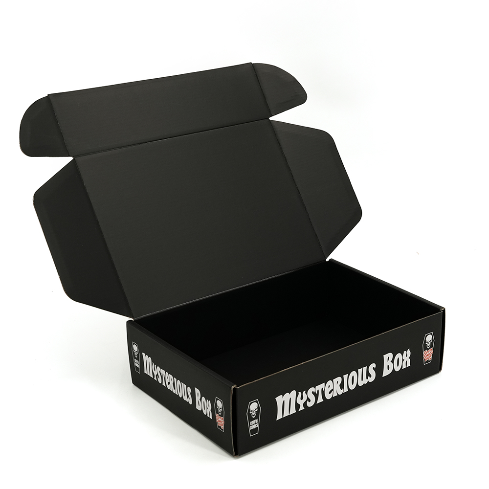 Китай Упаковка для пустых бумажных коробок Mystery Box. Экологичная гофрированная транспортная коробка для бизнеса. - Гуанчжоуское ООО по печатанию “И Сэнь”