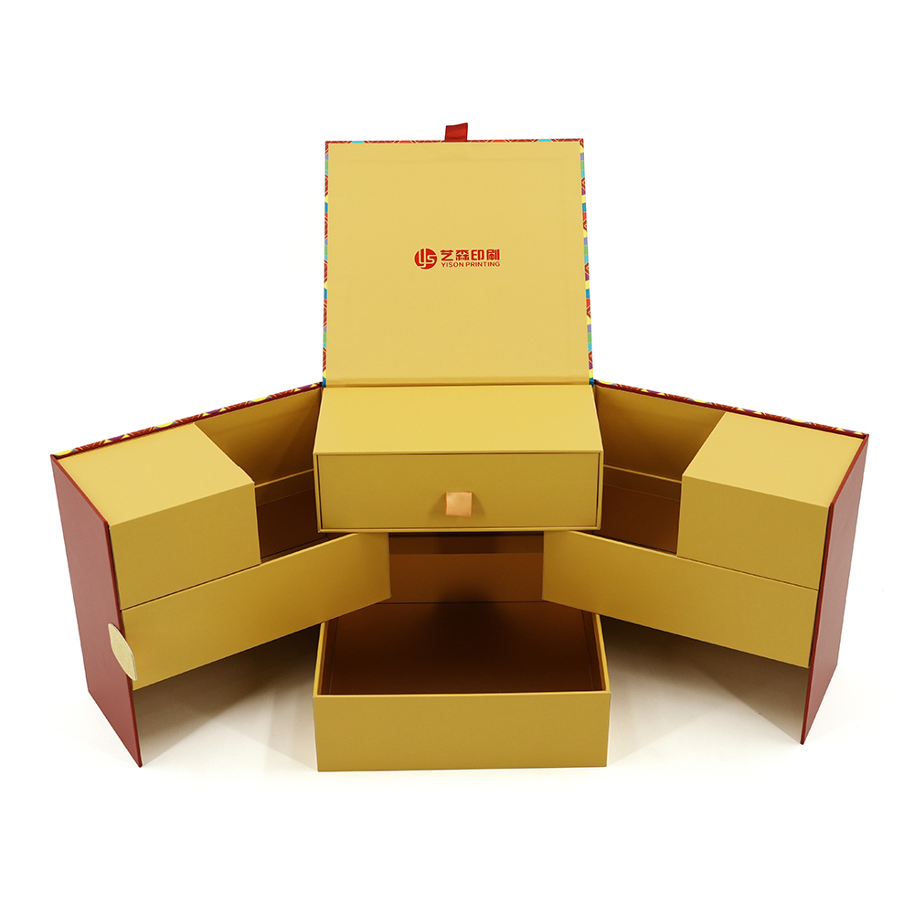 Китай Новый дизайн квадратной бумажной коробки, высококачественная специальная упаковка для ювелирных изделий, индивидуальная роскошная упаковка для ювелирных изделий с логотипом - Гуанчжоуское ООО по печатанию “И Сэнь”