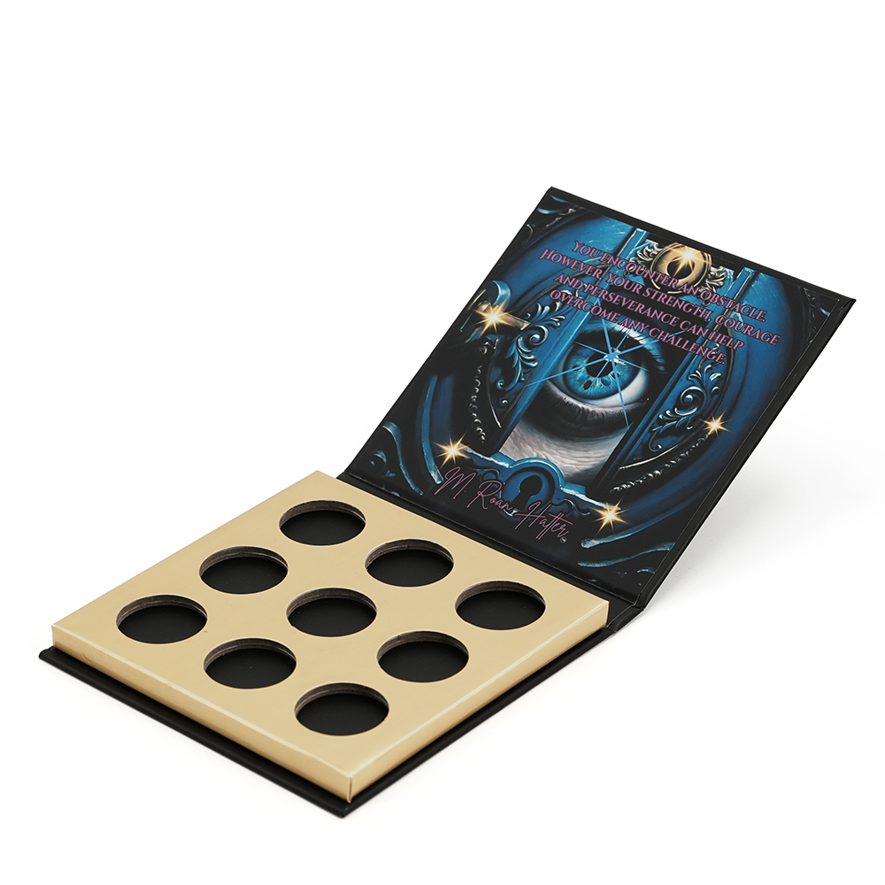 Китай Футляр для матовых теней для век из картона с индивидуальным логотипом и многоразовой упаковкой. - Гуанчжоуское ООО по печатанию “И Сэнь”