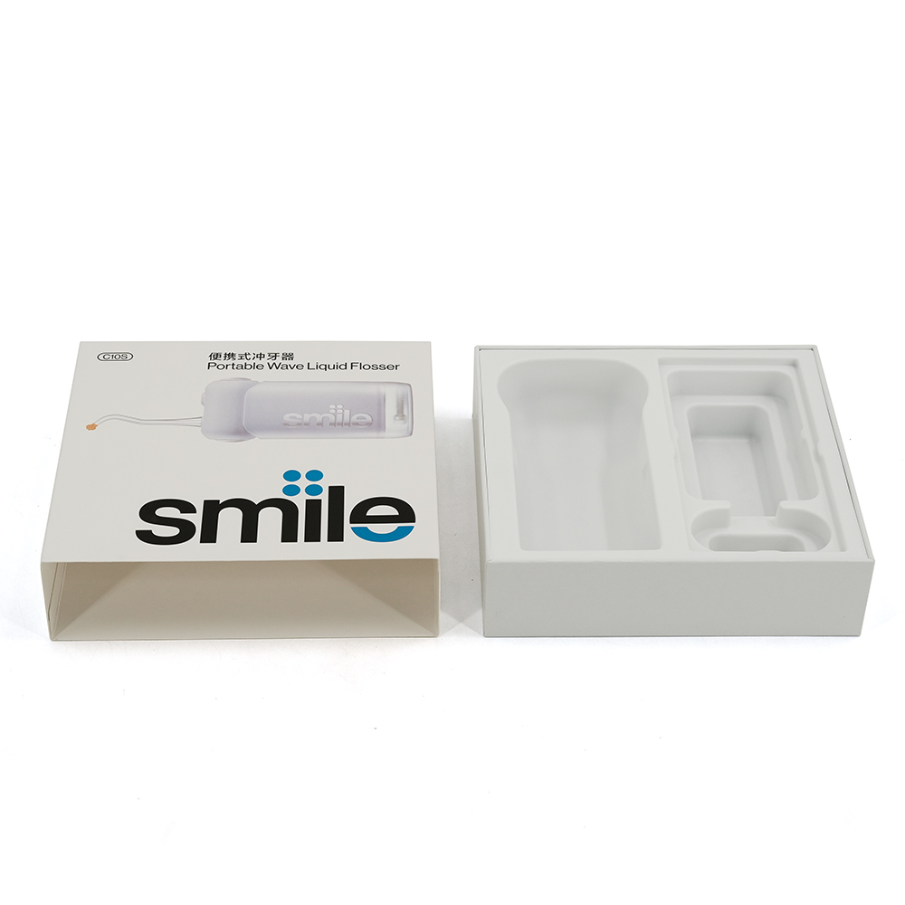 Китай Бесплатная разработка индивидуального дизайна: жесткие выдвижные ящики, роскошные упаковочные бумажные коробки для ирригатора - Гуанчжоуское ООО по печатанию “И Сэнь”