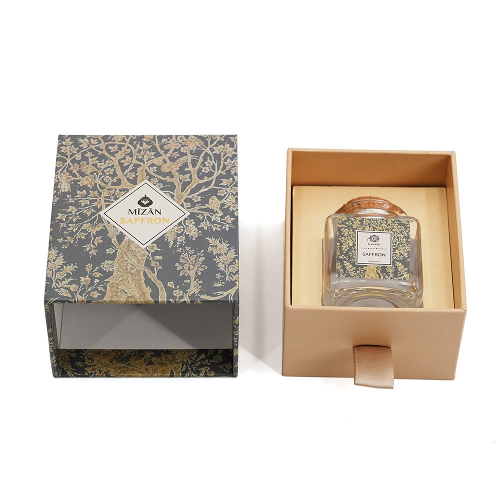 Китай Экологичные бумажные упаковочные коробки с выдвижными ящиками для косметики и эфирных масел с индивидуальной печатью. - Гуанчжоуское ООО по печатанию “И Сэнь”