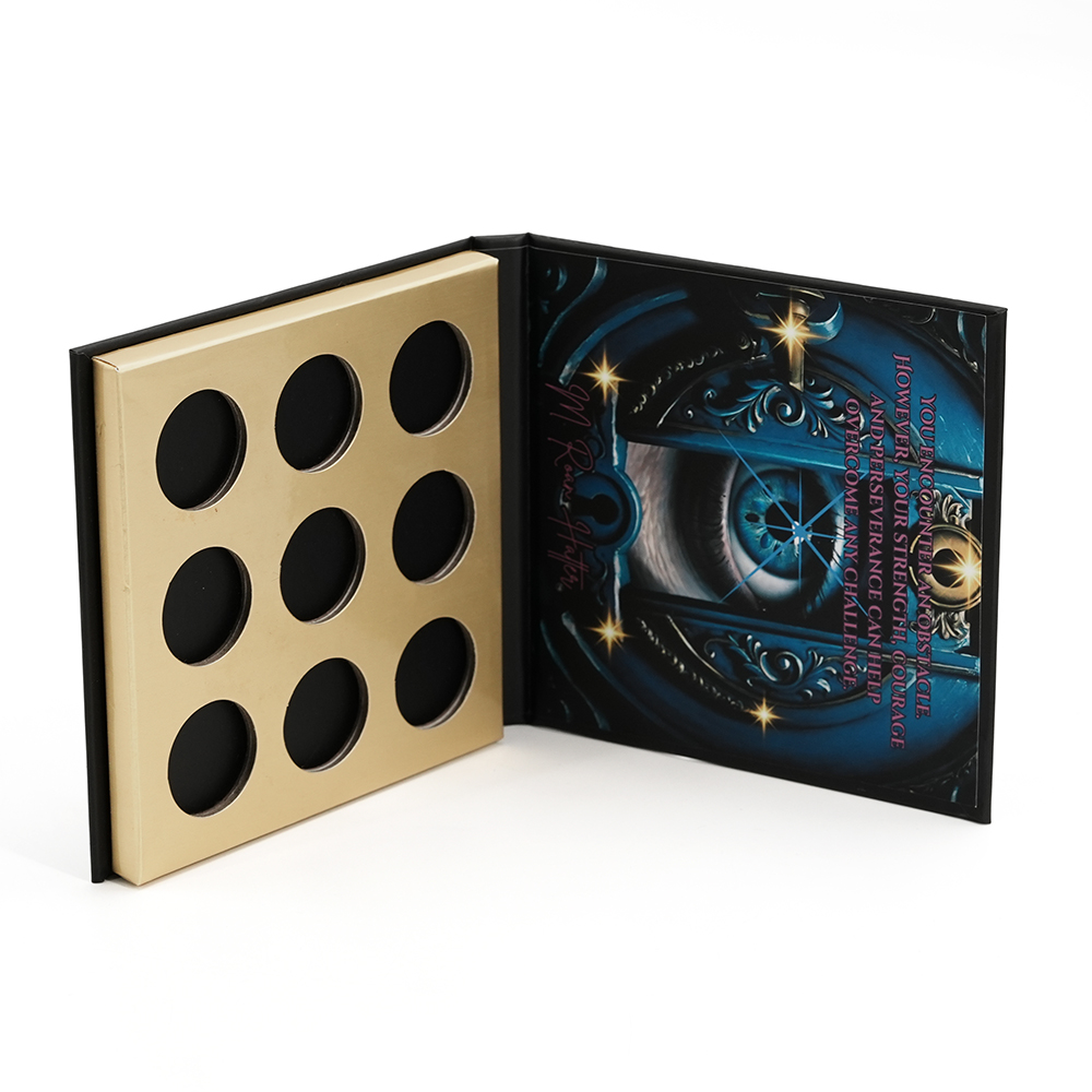 Китай Футляр для матовых теней для век из картона с индивидуальным логотипом и многоразовой упаковкой. - Гуанчжоуское ООО по печатанию “И Сэнь”