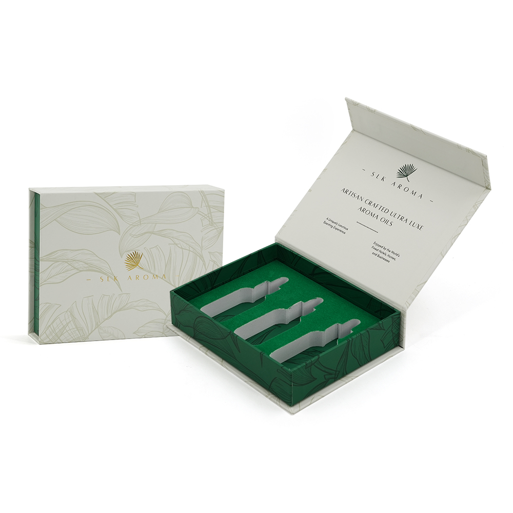 Подарочные коробки с логотипом для эфирных масел. Перерабатываемая бумага. Магнитные застежки. Упаковочные коробки для эфирных масел.
