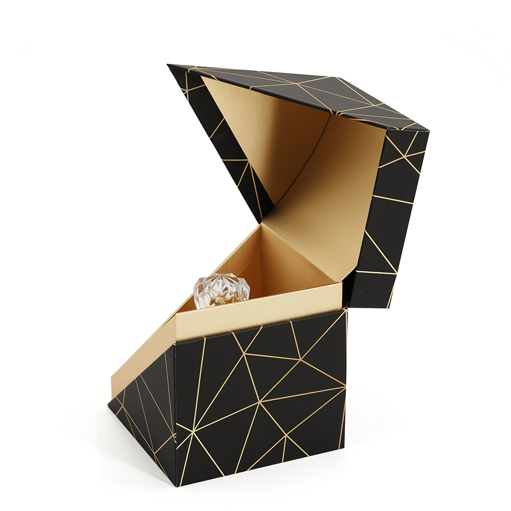 Китай Подарочная коробка класса люкс с откидной крышкой для парфюмерии/косметики, объемом 50 мл, с возможностью нанесения индивидуального логотипа. - Гуанчжоуское ООО по печатанию “И Сэнь”