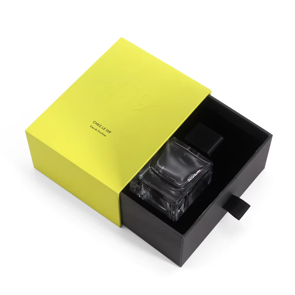 Изготовленная на заказ УФ-бумага пустая коробка для духов объемом 50 мл, роскошная косметическая упаковка, подарочная коробка для духов