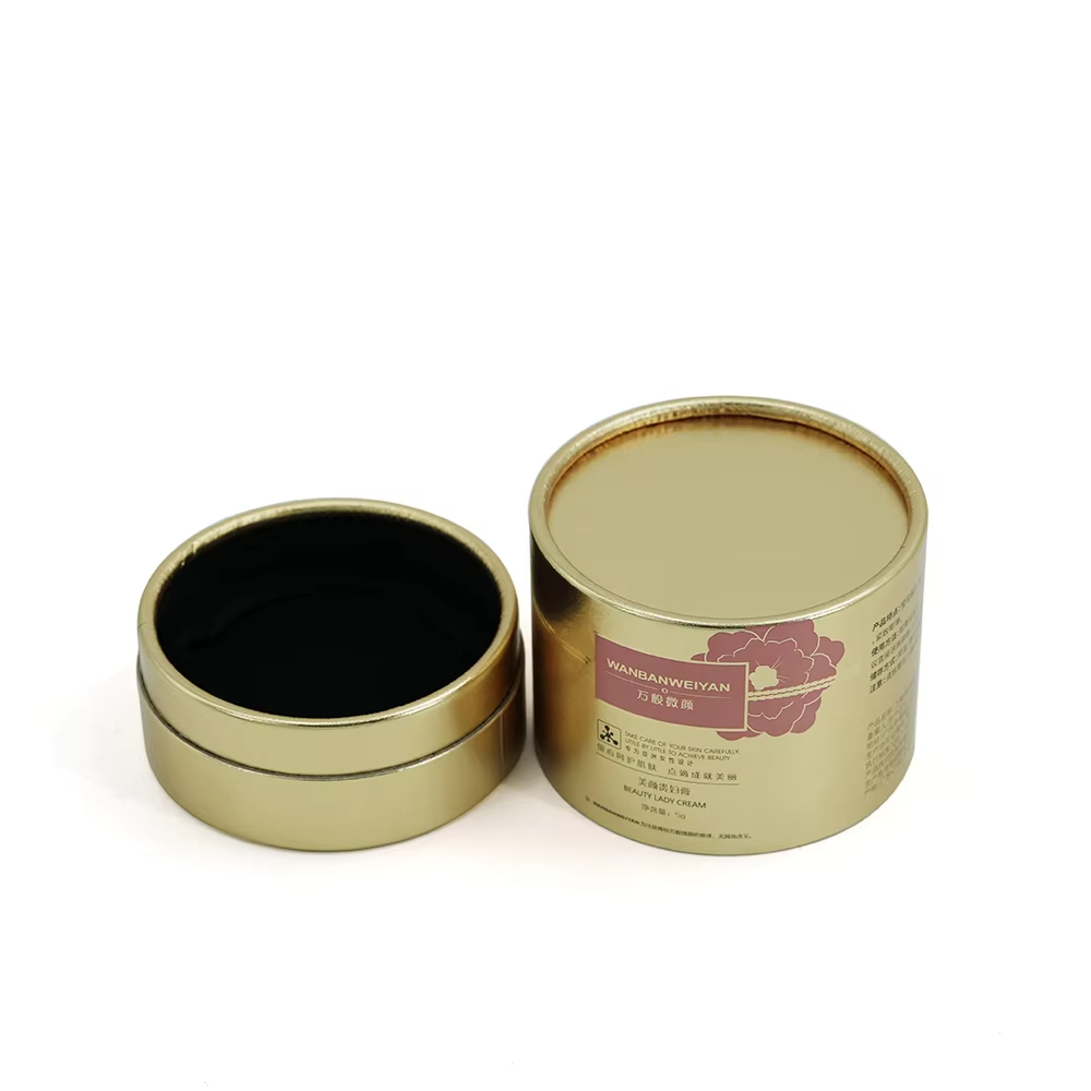 Изготовленные на заказ цилиндрические упаковочные тубусы для образцов, биоразлагаемые картонные коробки из крафт-бумаги.