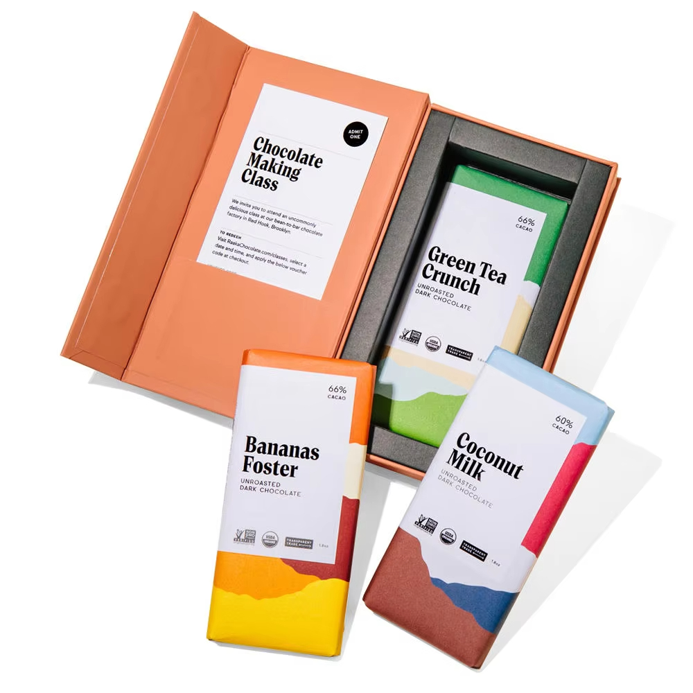 Китай Изготовленная на заказ коробка для шоколада из магнитной бумаги премиум-класса, роскошная жесткая коробка с клапаном для упаковки шоколада - Гуанчжоуское ООО по печатанию “И Сэнь”