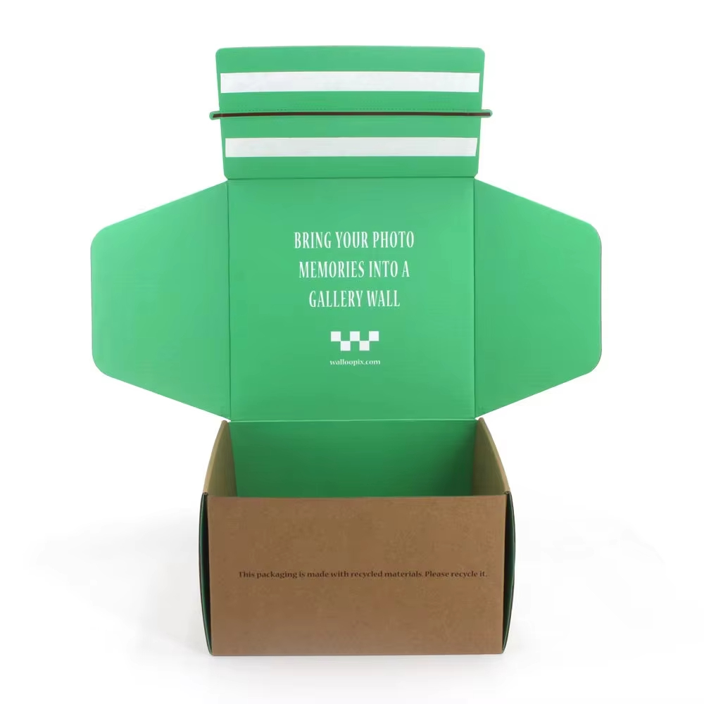 Китай Заводская гофрированная транспортная коробка с логотипом на заказ, складная почтовая подарочная коробка для упаковки одежды - Гуанчжоуское ООО по печатанию “И Сэнь”