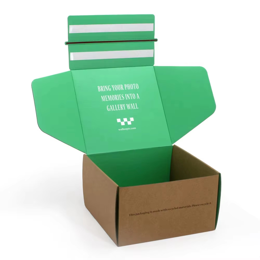 Китай Заводская гофрированная транспортная коробка с логотипом на заказ, складная почтовая подарочная коробка для упаковки одежды - Гуанчжоуское ООО по печатанию “И Сэнь”