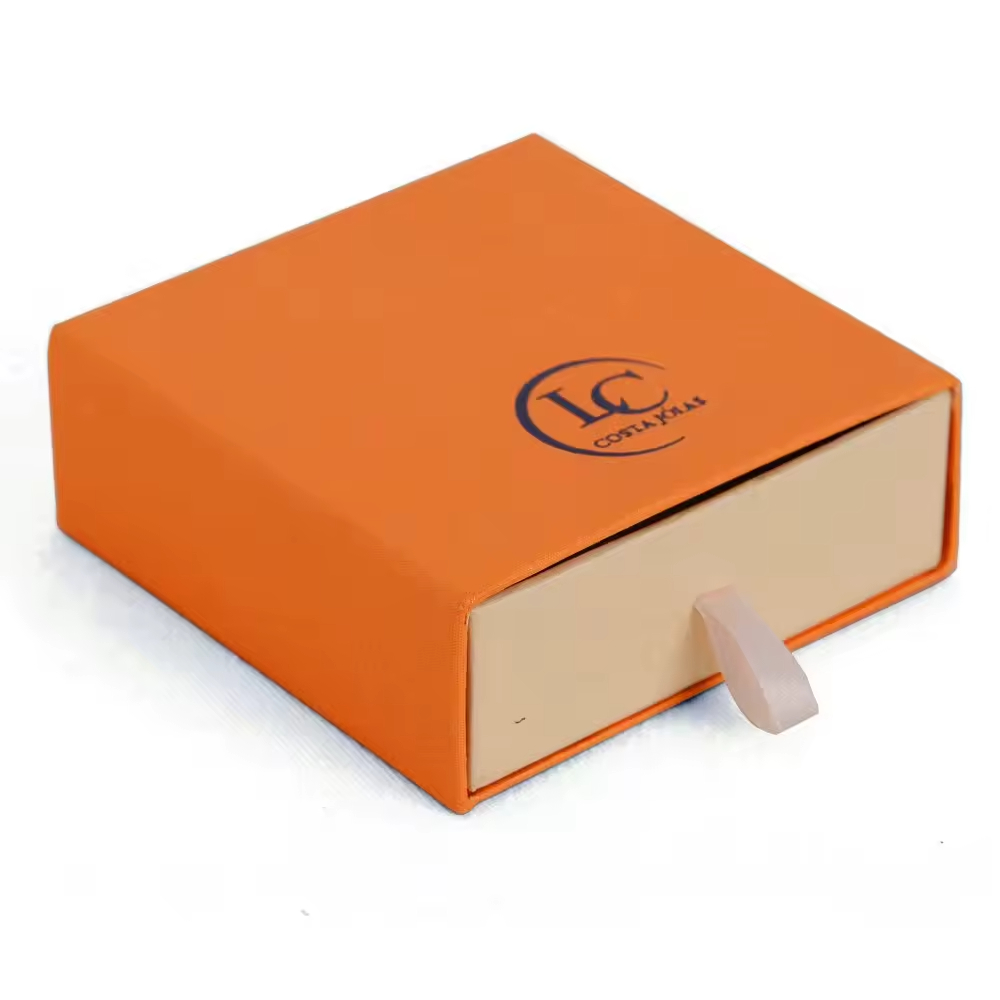 Китай Индивидуальный дизайн, небольшая коробка с выдвижным ящиком, ручная работа, роскошная жесткая коробка с выдвижным ящиком и лентой. - Гуанчжоуское ООО по печатанию “И Сэнь”