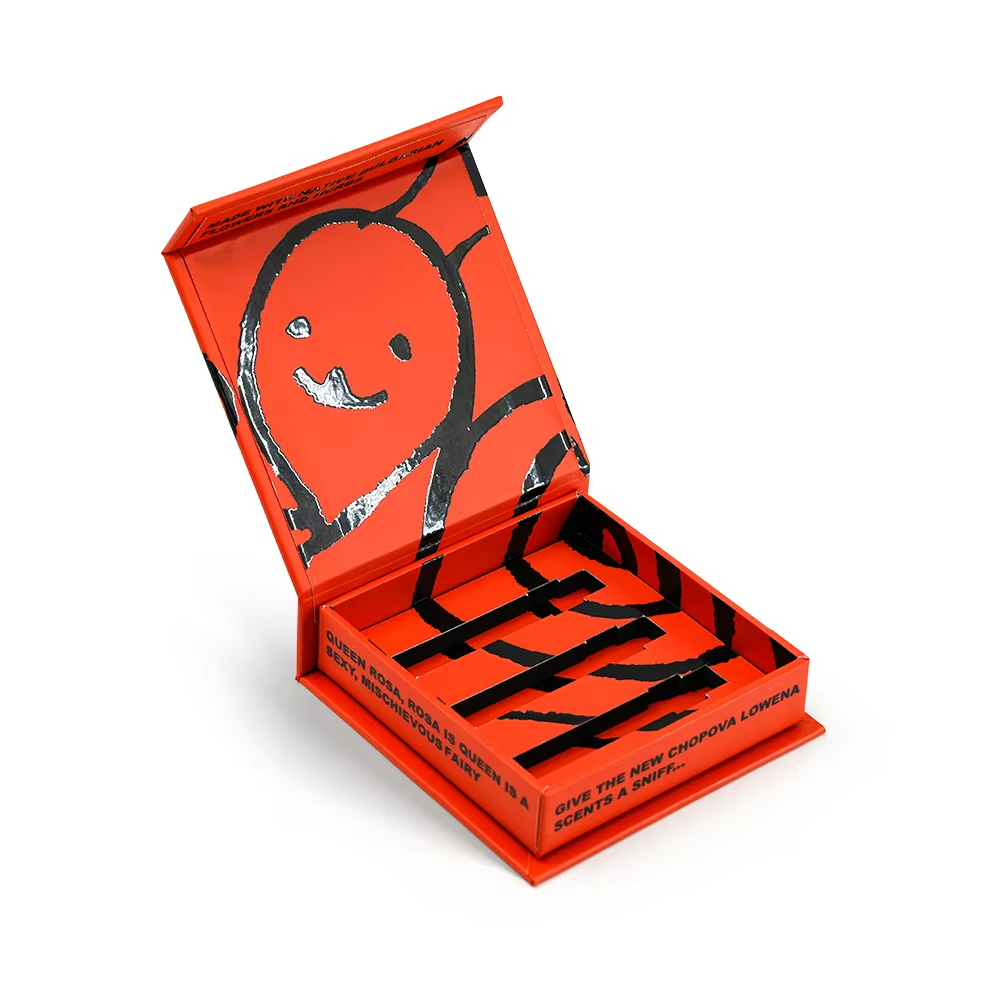 Китай Подарочная коробка в форме книги из высококачественного картона с магнитным клапаном для образцов духов - Гуанчжоуское ООО по печатанию “И Сэнь”