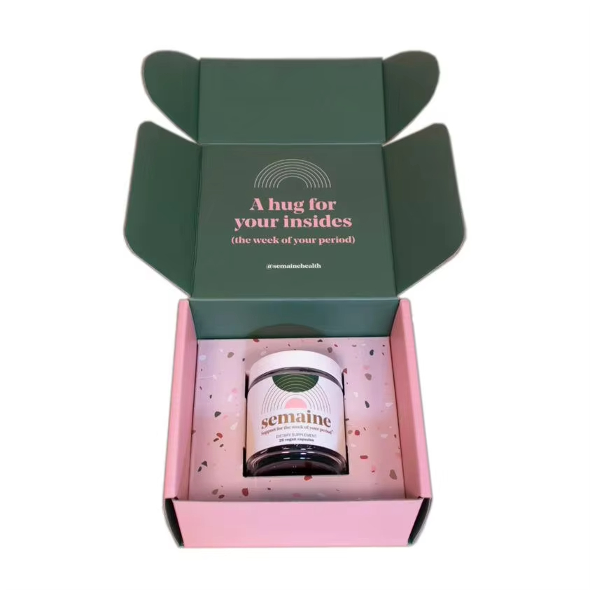 Китай Индивидуальная печать на гофрированной винной коробке. Экологически перерабатываемая крафт-бумага для отправки. Коробка со вставкой. - Гуанчжоуское ООО по печатанию “И Сэнь”