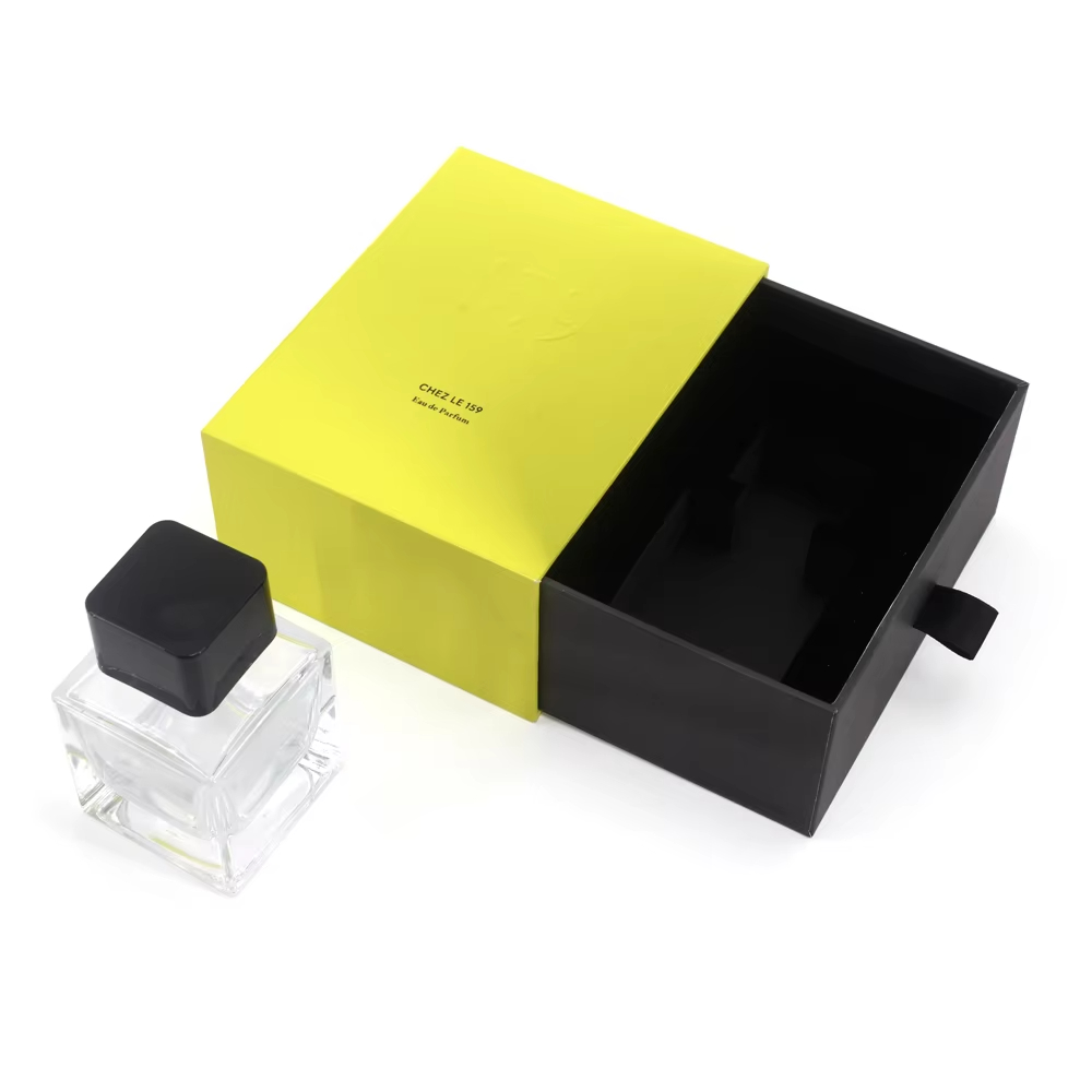 Китай Изготовленная на заказ УФ-бумага пустая коробка для духов объемом 50 мл, роскошная косметическая упаковка, подарочная коробка для духов - Гуанчжоуское ООО по печатанию “И Сэнь”