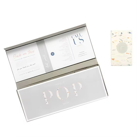 Китай Бесплатный индивидуальный дизайн, картонная коробка для конфет и леденцов, подарочная коробка из плотного картона для сладостей. - Гуанчжоуское ООО по печатанию “И Сэнь”