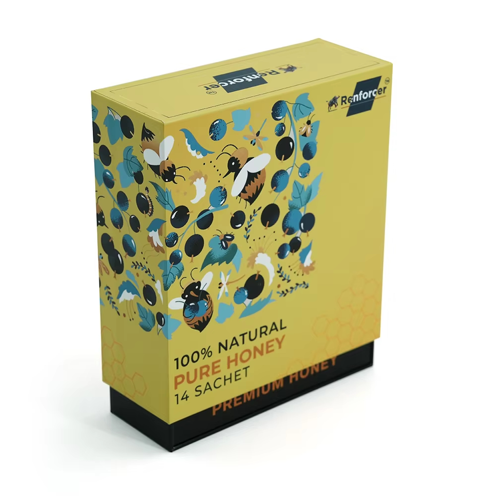 Китай Изготовленная на заказ жесткая картонная коробка с выдвижной конструкцией, роскошная подарочная упаковка в виде ящика для меда. - Гуанчжоуское ООО по печатанию “И Сэнь”