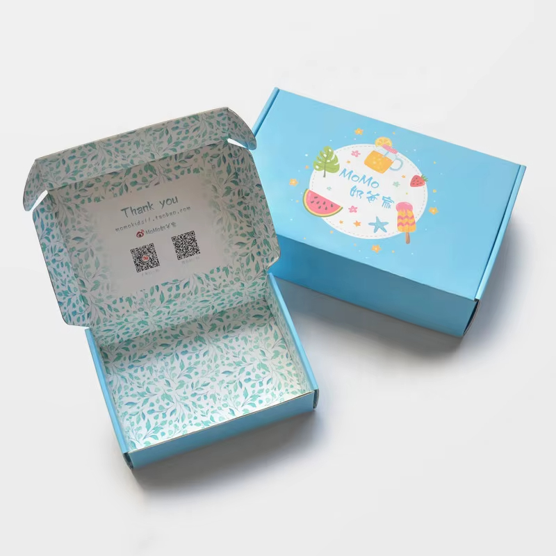 Китай Почтовая коробка из гофрированного картона с индивидуальным логотипом для электронной коммерции. Высококачественная коробка из крафт-бумаги для доставки одежды/обуви. - Гуанчжоуское ООО по печатанию “И Сэнь”