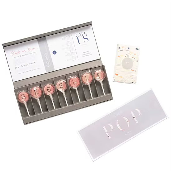 Китай Бесплатный индивидуальный дизайн, картонная коробка для конфет и леденцов, подарочная коробка из плотного картона для сладостей. - Гуанчжоуское ООО по печатанию “И Сэнь”