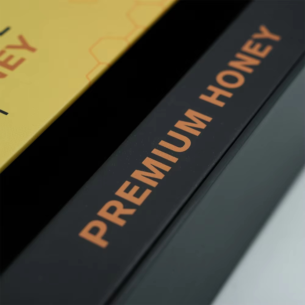 Китай Изготовленная на заказ жесткая картонная коробка с выдвижной конструкцией, роскошная подарочная упаковка в виде ящика для меда. - Гуанчжоуское ООО по печатанию “И Сэнь”