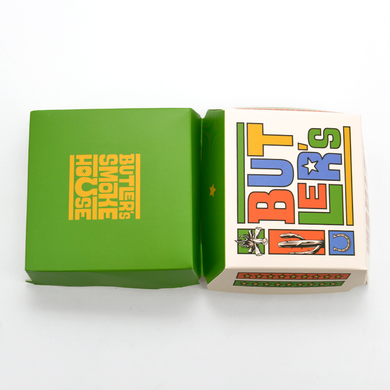 Китай Коробка для бургеров FB001 Поставщик Производитель - Baisheng Packaging Color Printing