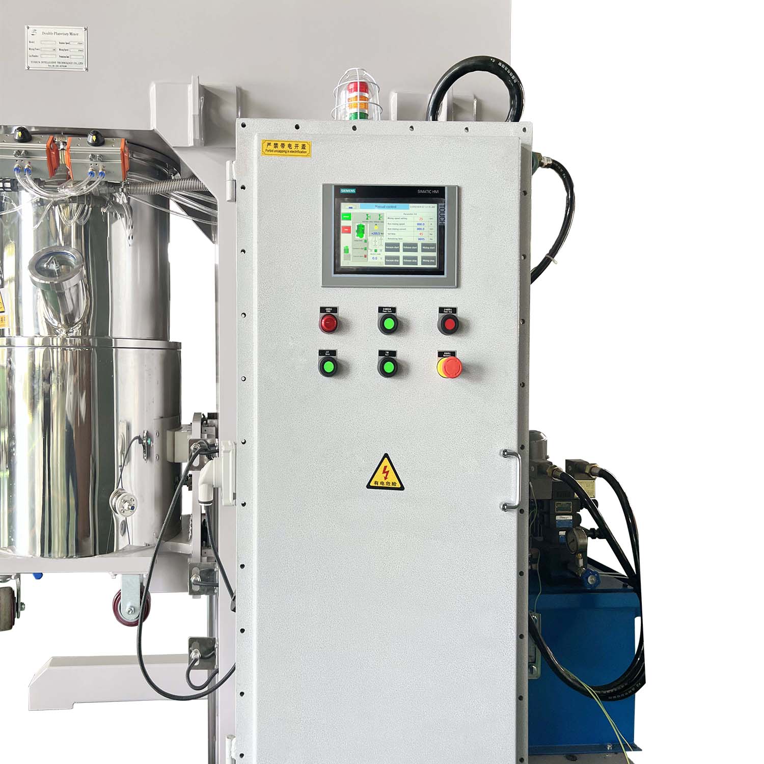 30L-200L Одинарный планетарный смеситель (8)