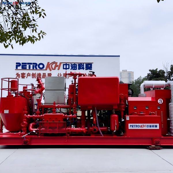 PETROKH GJQ45-21: цементировочная установка (на раме) успешно экспортирована и получила высокие оценки иностранных клиентов