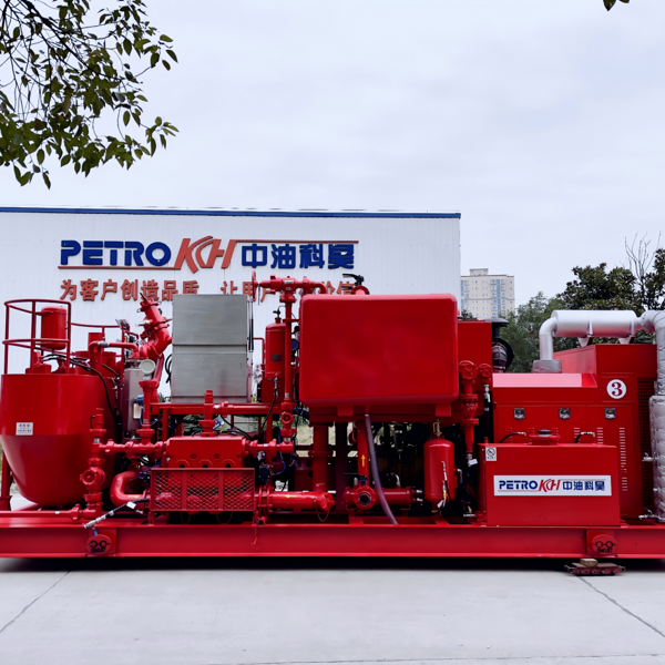 PETROKH GJQ45-21: цементировочная установка (на раме) успешно экспортирована и получила высокие оценки иностранных клиентов