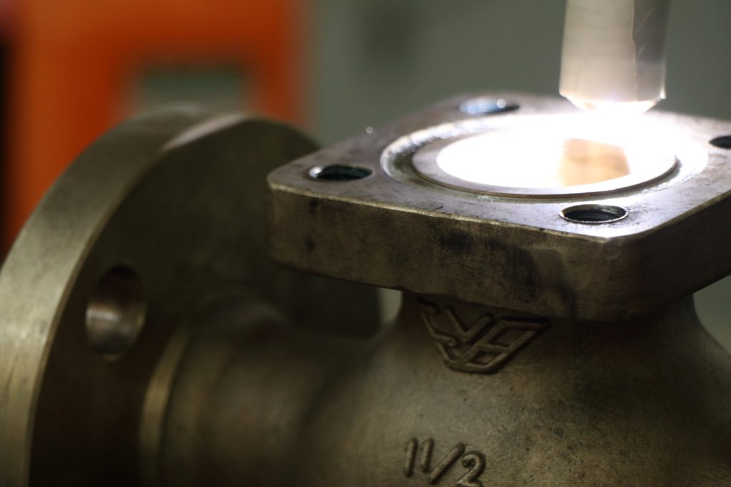 Плазменное наплавочные задвижки