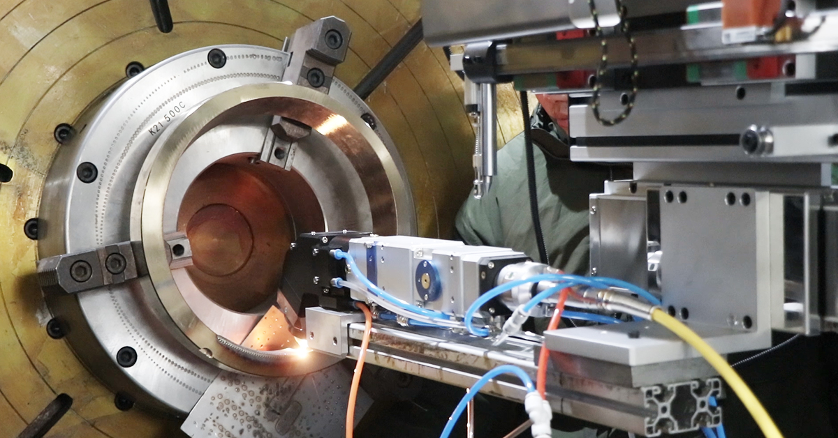 Laser cladding process for precision industrial valve restoration