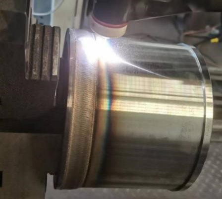 Плазменная наплавка втулок подшипников из карбида вольфрама