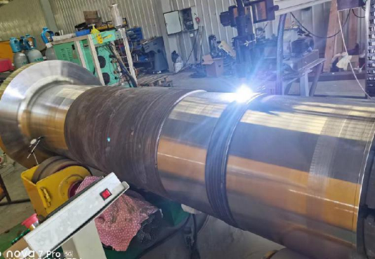 Плазменная наплавка приводного вала D600