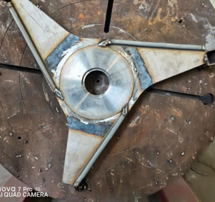 Плазменная наплавка роторов из нержавеющей стали