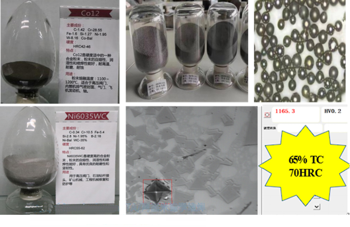 Порошок карбида вольфрама 65%