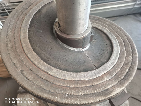 Ремонт бурового шнека-1