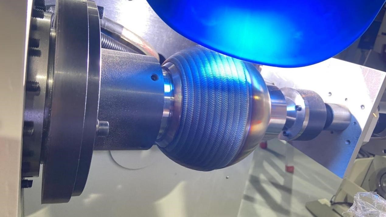 Упрочненная уплотнительная поверхность шарового клапана после наплавки PTA