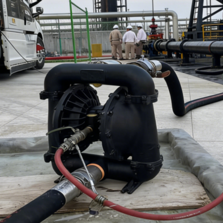 Как выбрать пневматический мембранный насос для нефтегазовой отрасли