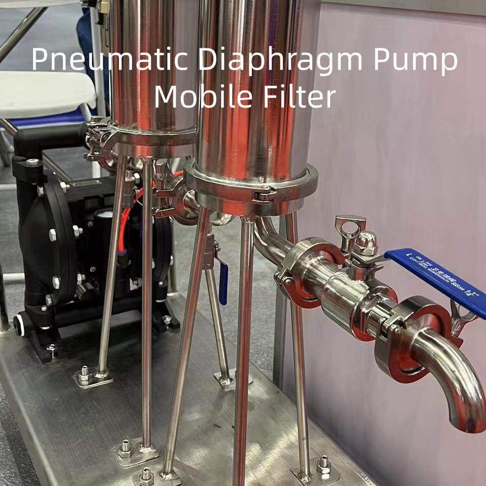 Пневматические мембранные насосы BSK: мощная поддержка мобильных фильтров — решение проблем портативности и адаптивности