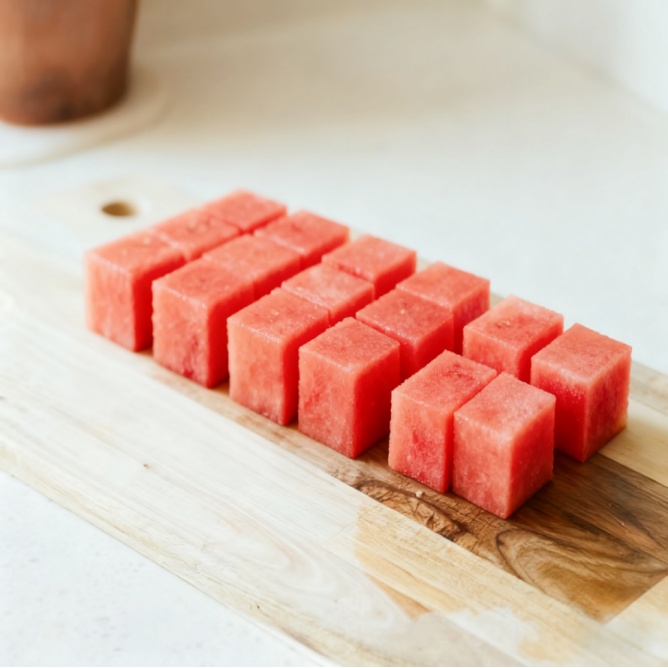 Санитарные насосы BSK, сертифицированные по FDA: обеспечение свежести и целостности при транспортировке ломтиков арбуза